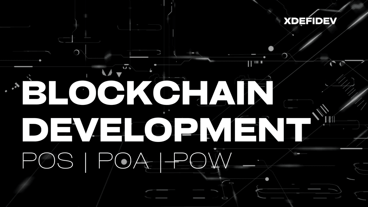 Blockchain Development services illustration
